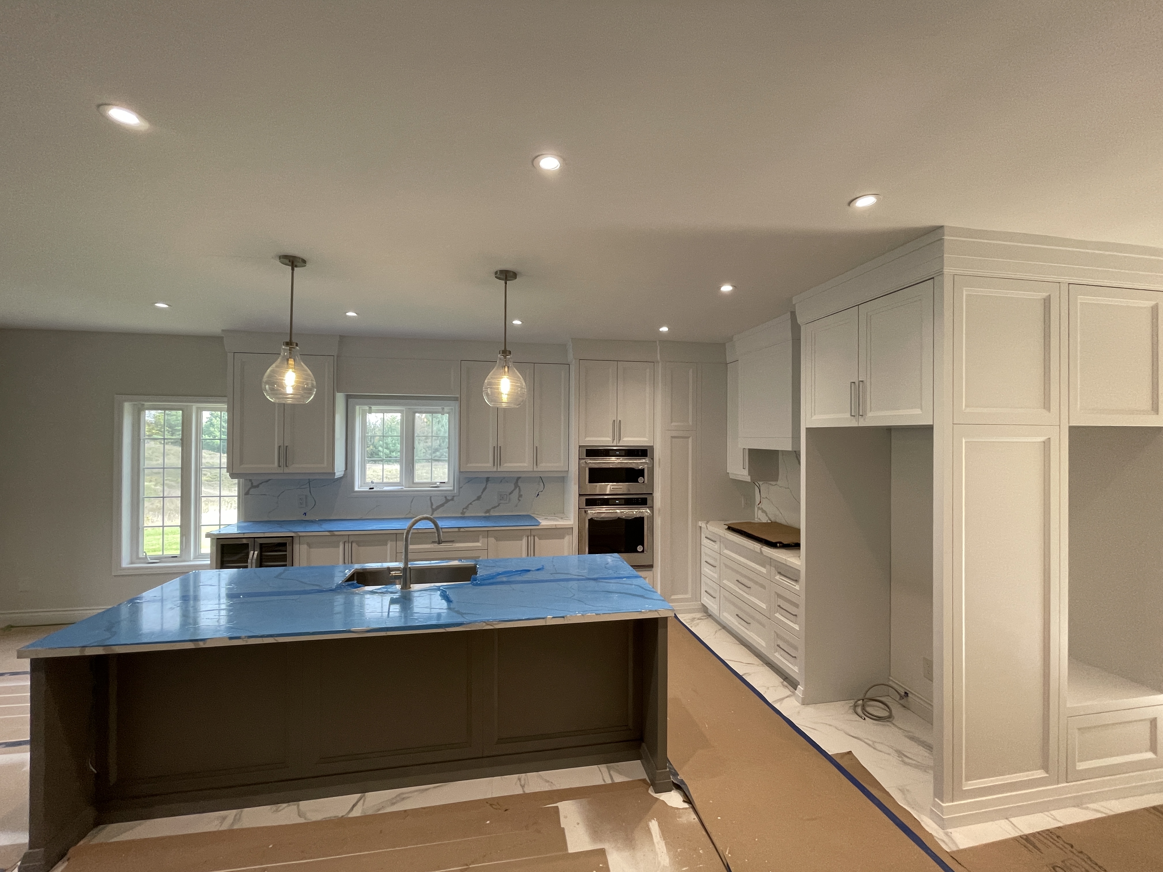 Interior finishing project